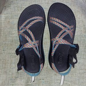 Chaco Rainbow Double Z Strap Sandals Youth Size 5